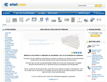 Tablet Screenshot of etelcom.nl